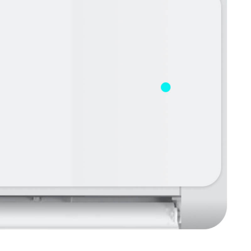 BTU 115V Window-Mounted Air Conditioner with Remote Control White - Imagen 3